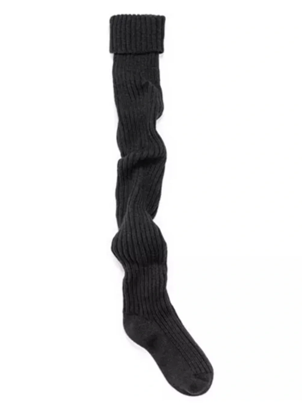 MUK LUK Women’s Chunky Cable Over The Knee Socks In Black